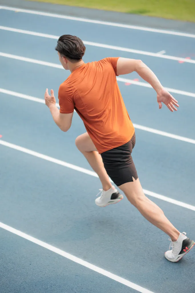 2124Fit Natural Orange Performance Tee