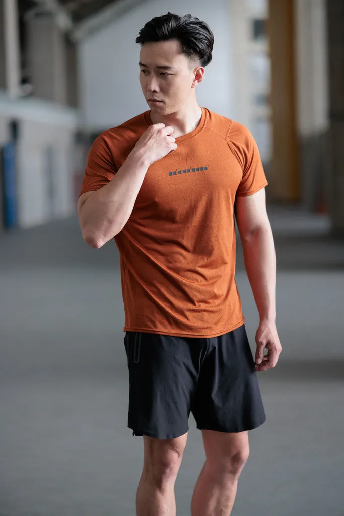 2124Fit Natural Orange Performance Tee