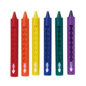 6pcs Children Toddler Bath Crayon Bathtub Crayon Toy Bath Time Fun Entertainment