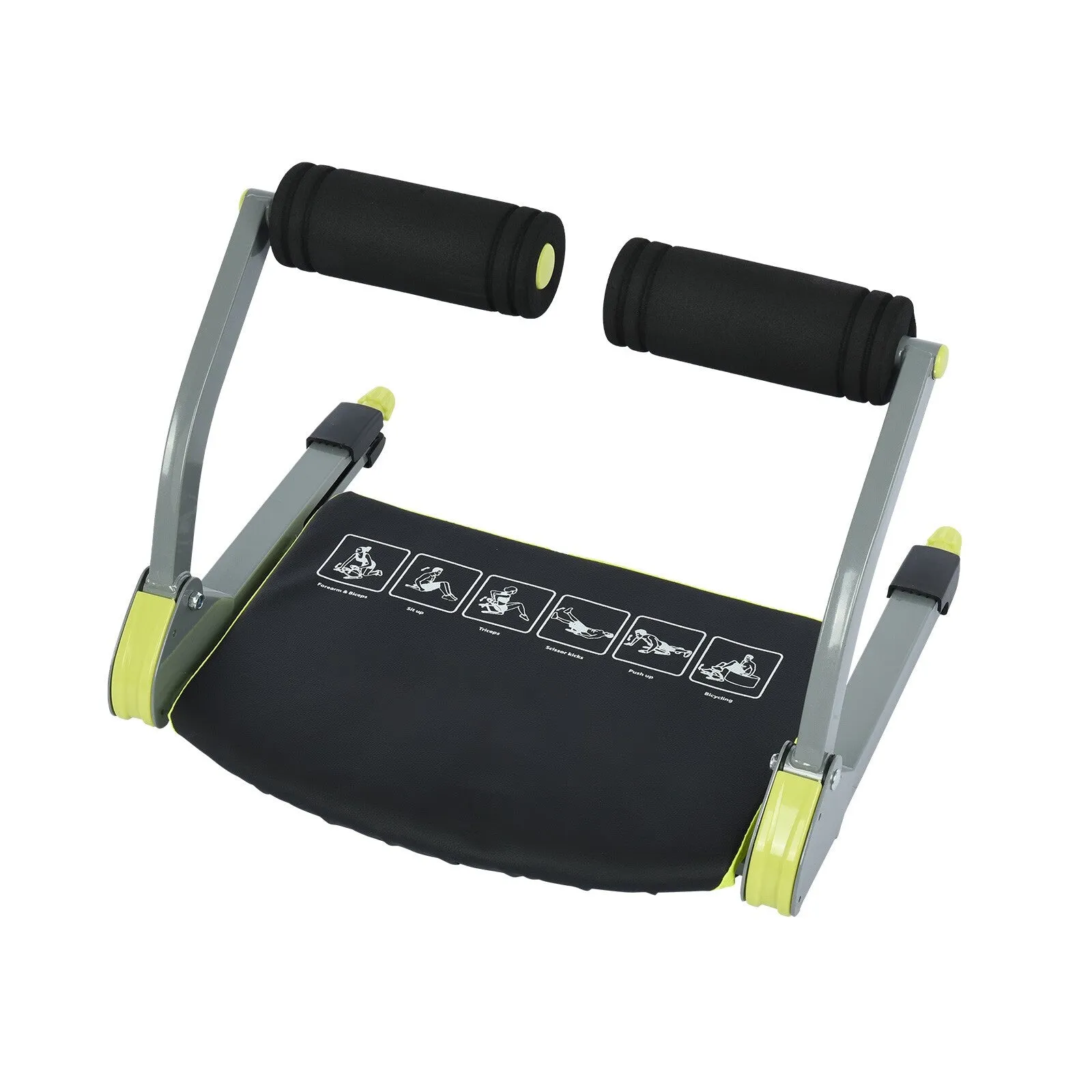 Abdominal Trainers w/ Resistance Bands & Fitness Guide