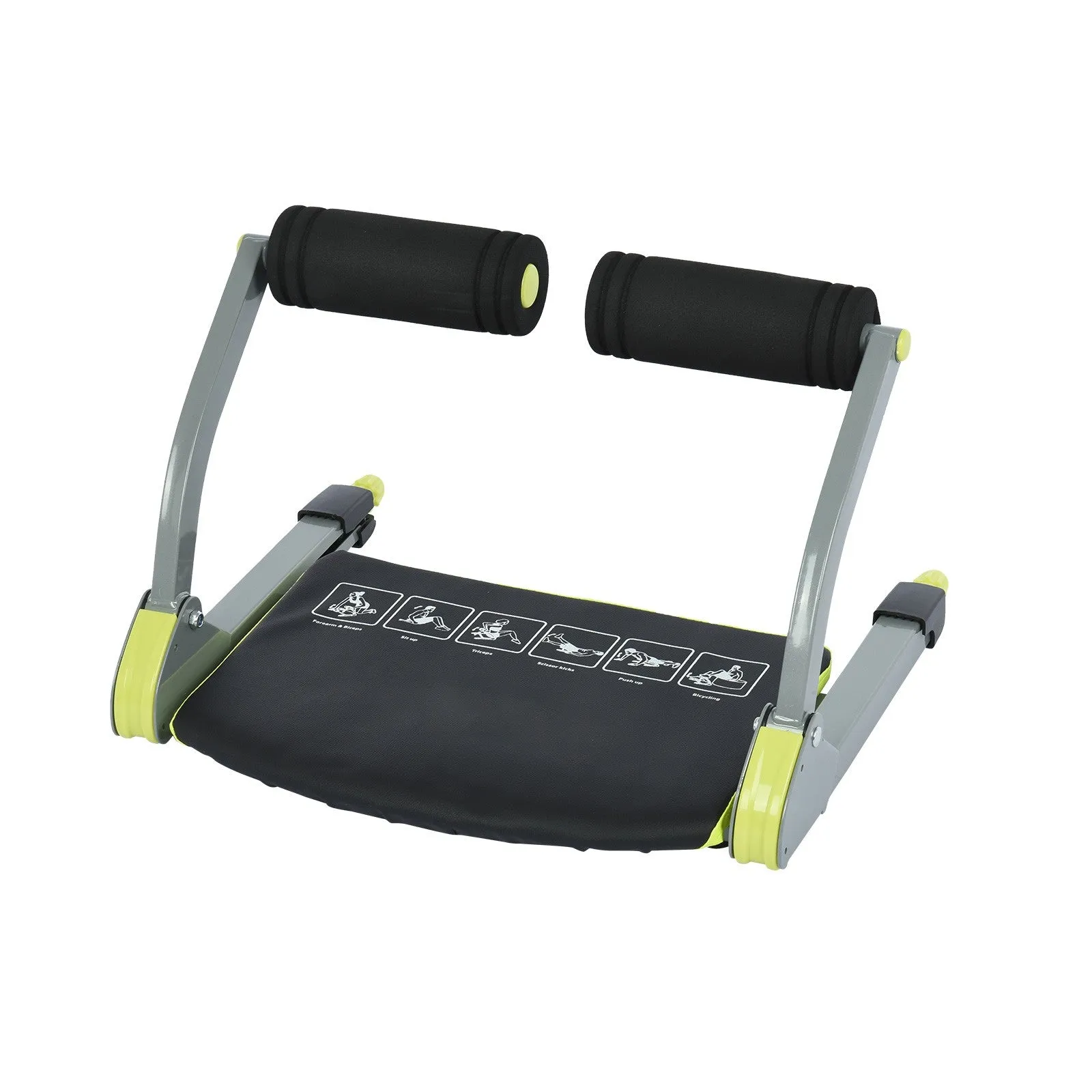 Abdominal Trainers w/ Resistance Bands & Fitness Guide
