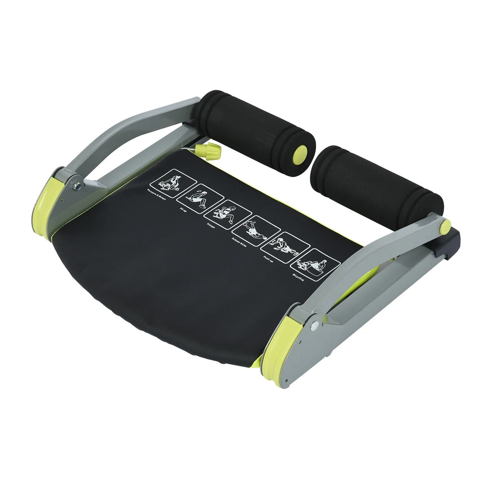 Abdominal Trainers w/ Resistance Bands & Fitness Guide