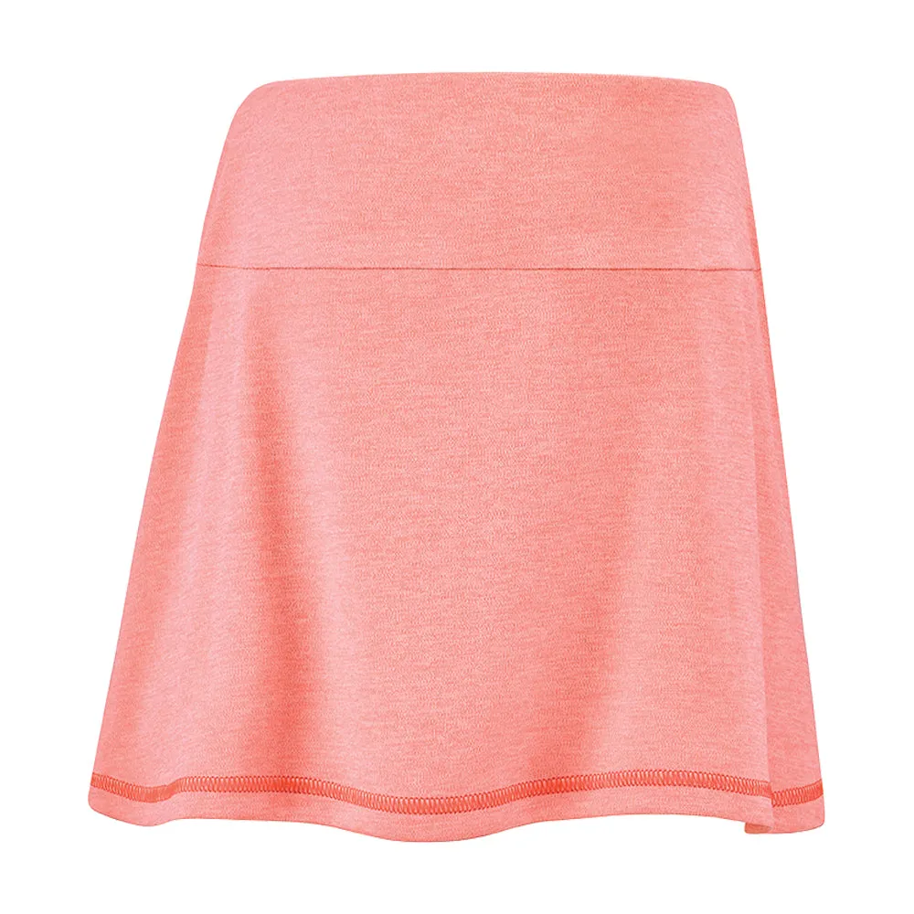Babolat Play Skirt (Girls) - Fluorescent Strike/Estate Blue