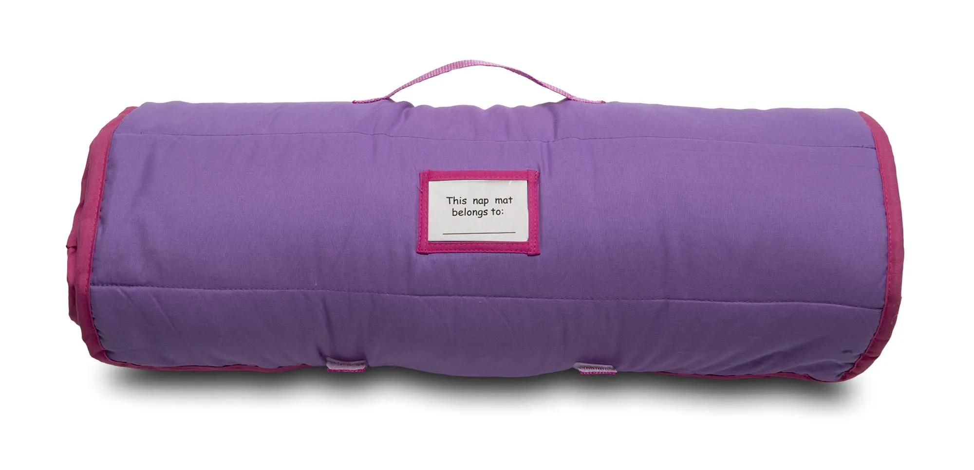 Baby Boom Funhouse Little Princess Kids Nap Mat Set – Includes Pillow and Fleece Blanket – Great for Girls Napping during Daycare or Preschool - Fits Toddlers, Pink
