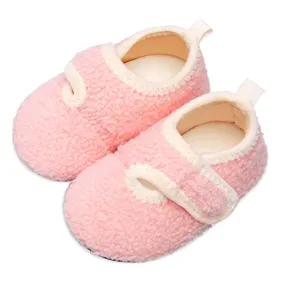 Baby Shoes Boys Slippers Girls Slippers Barefoot Walking Shoes for Baby Toddler Sock Shoes Scales Light Pink 5.5-6 Toddler