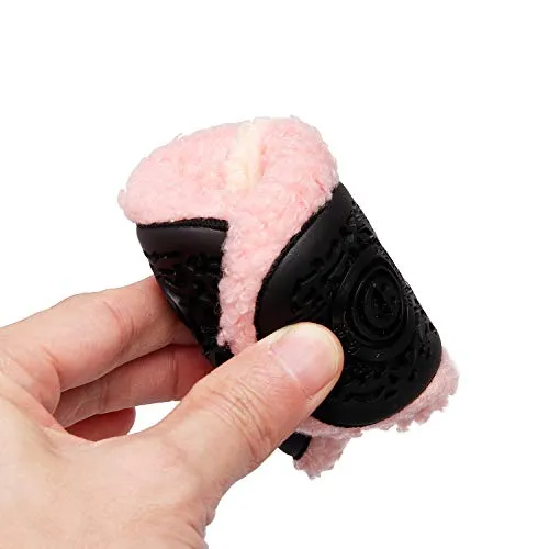 Baby Shoes Boys Slippers Girls Slippers Barefoot Walking Shoes for Baby Toddler Sock Shoes Scales Light Pink 5.5-6 Toddler