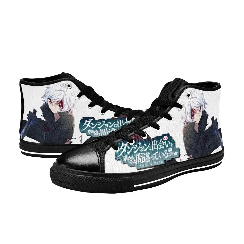 Bell Cranel DanMachi Shoes High Top Sneakers for Kids and Adults