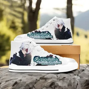 Bell Cranel DanMachi Shoes High Top Sneakers for Kids and Adults