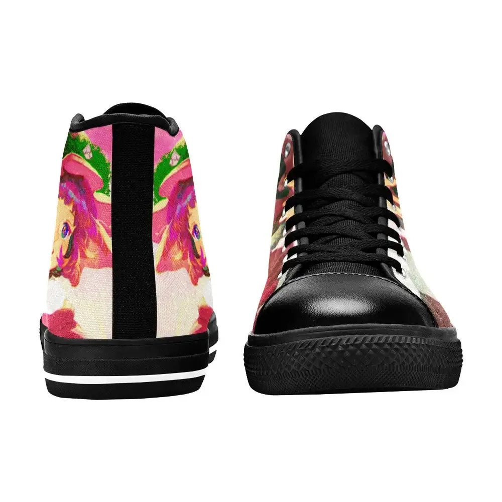 Black Clover Dorothy Unsworth Shoes High Tops Sneakers for Kids and Adults