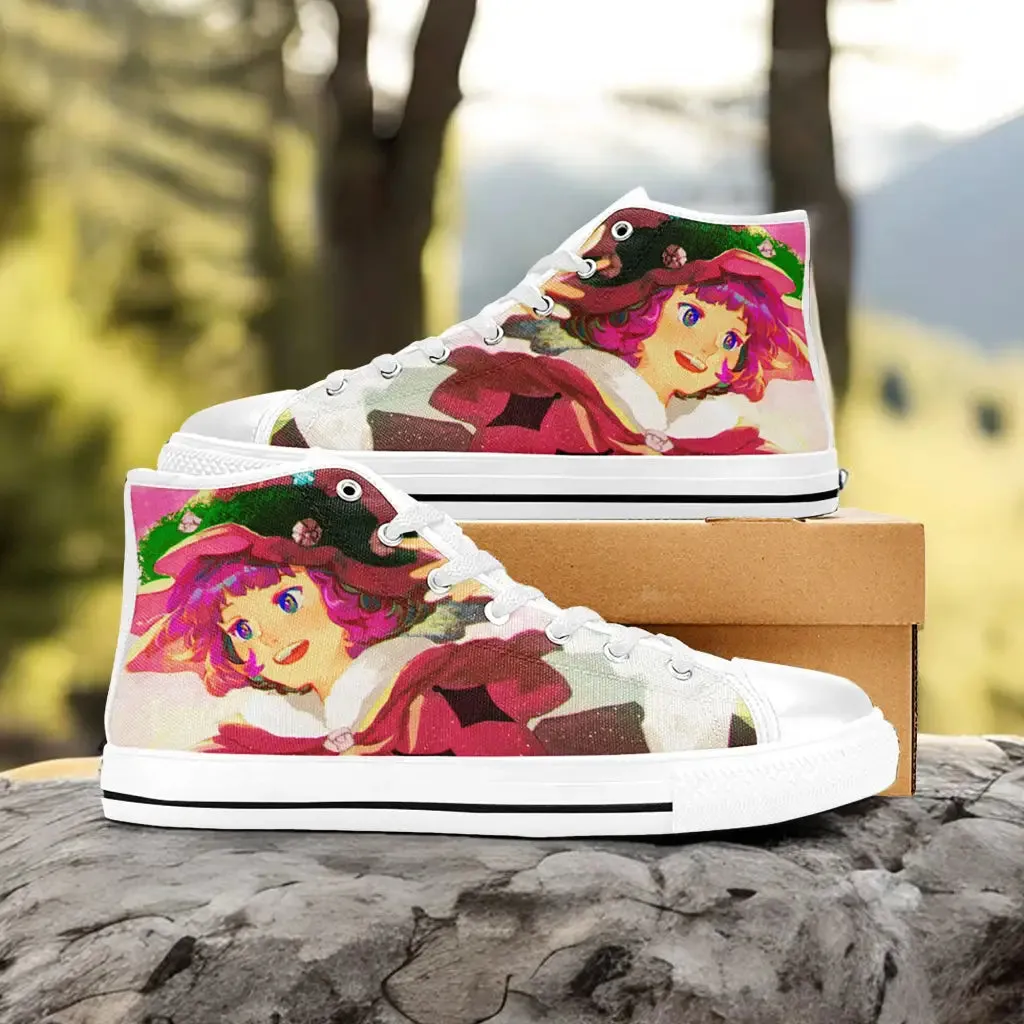Black Clover Dorothy Unsworth Shoes High Tops Sneakers for Kids and Adults