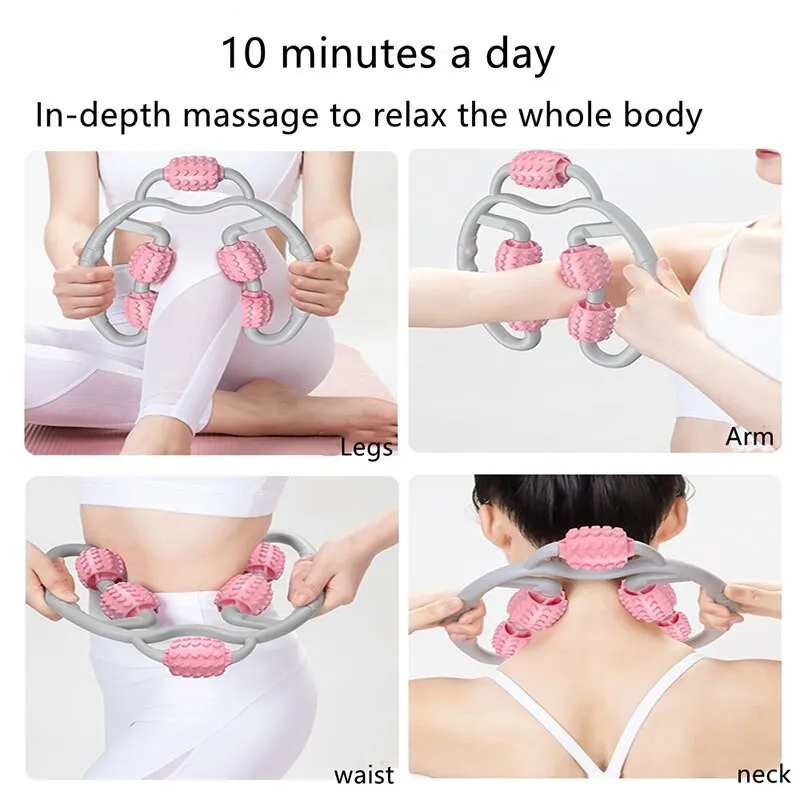 Body Massage Muscular Tension Roller Exercise Fitness
