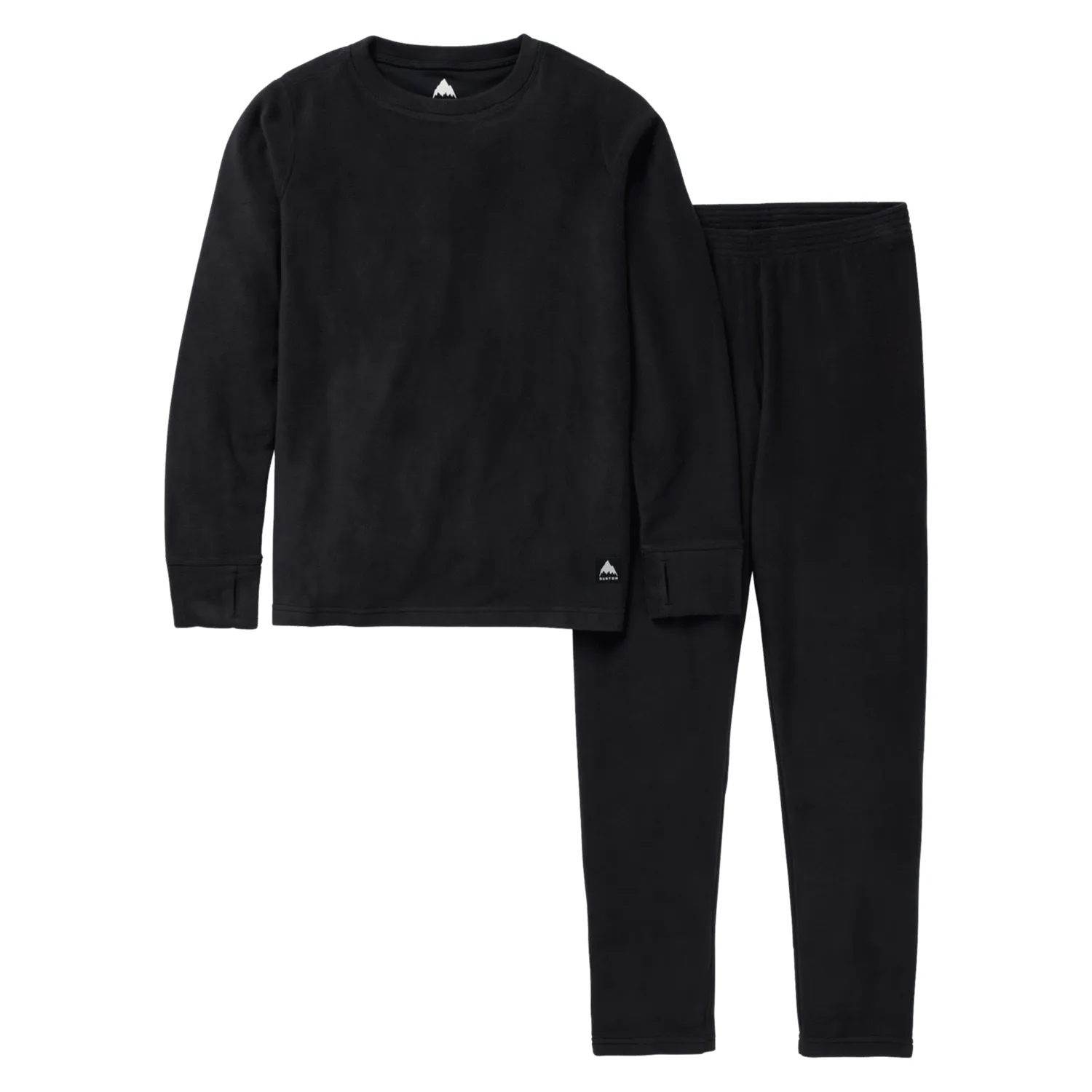 Burton Kids Heavyweight Fleece Set 2025 True Black