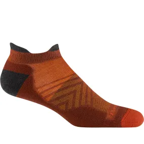 Darn Tough Men's Run No Show Tab Ultra-Lightweight Running Socks - Chestnut