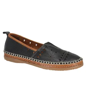 Everly Women's Emily 01 Slip Ons- Black