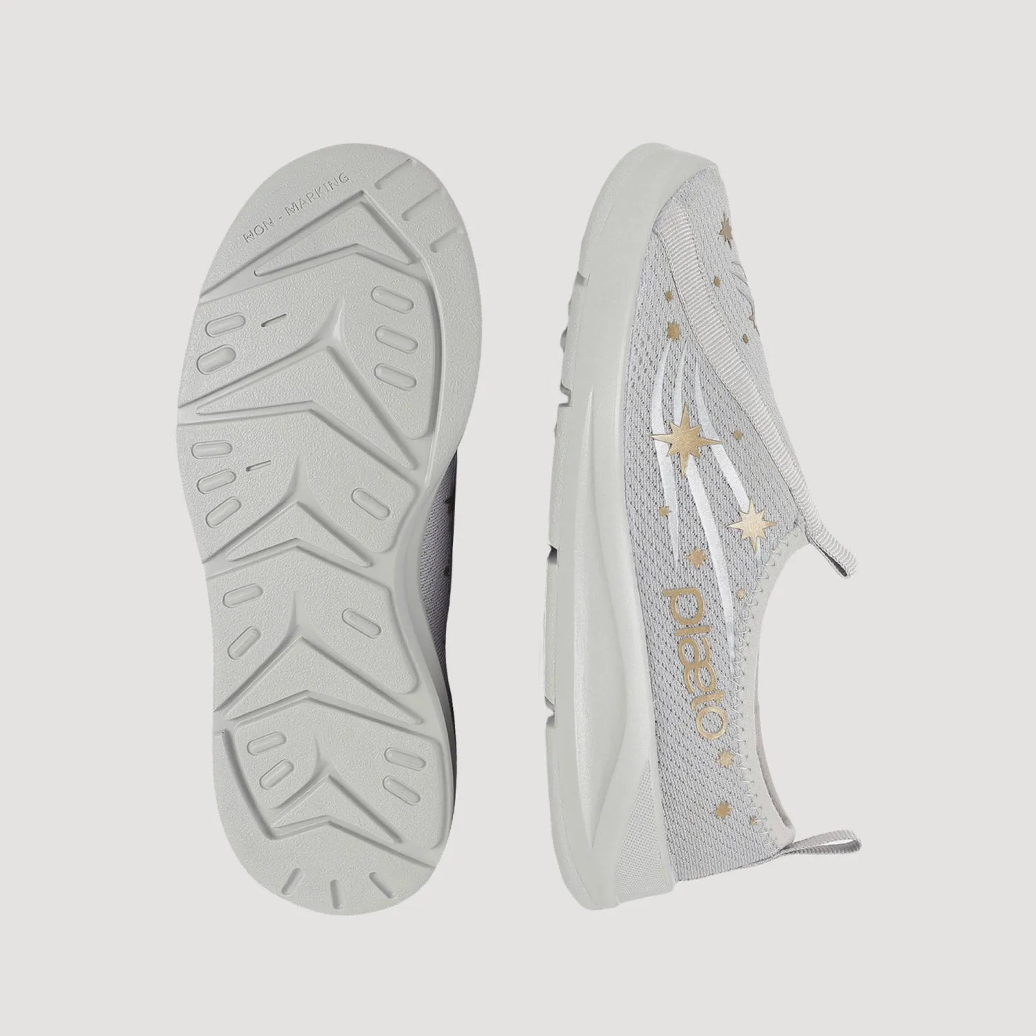 EZPlay Slip Ons for Kids- Grey