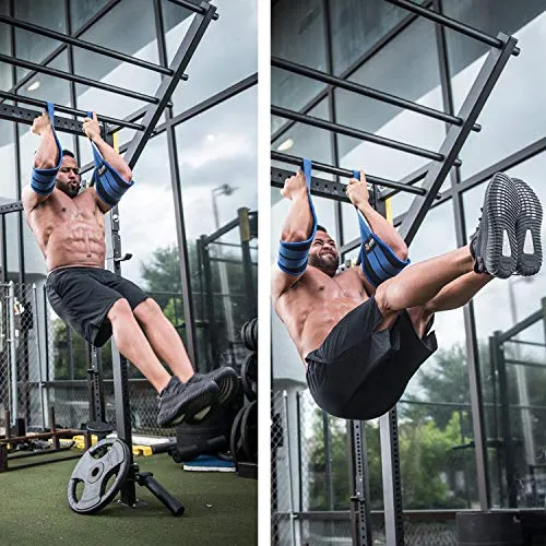 Fitness Hanging Ab Straps for Abdominal Muscle Building & Core Strength Training
