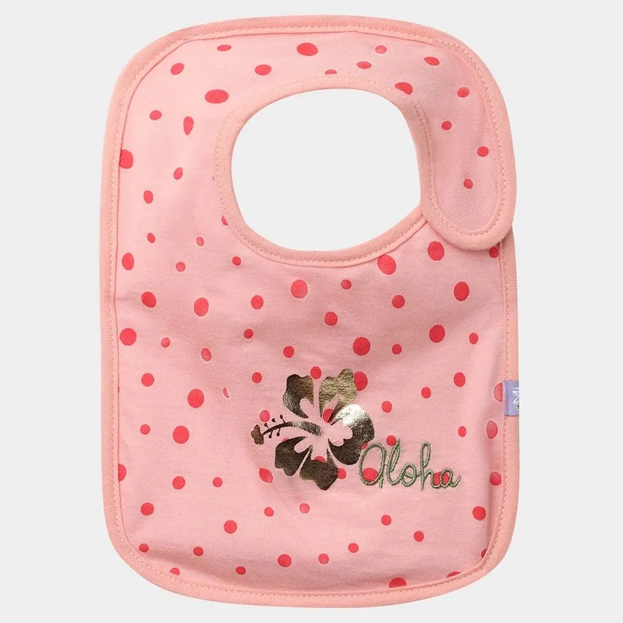 Flamingo Print Baby Girl Toddler Bib (Pack of 3)