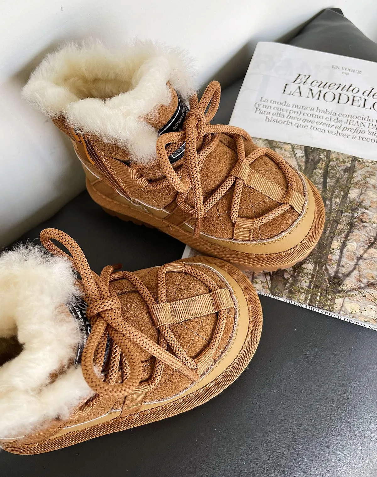 Fleece-lined Warm Boys Toddler Shoes