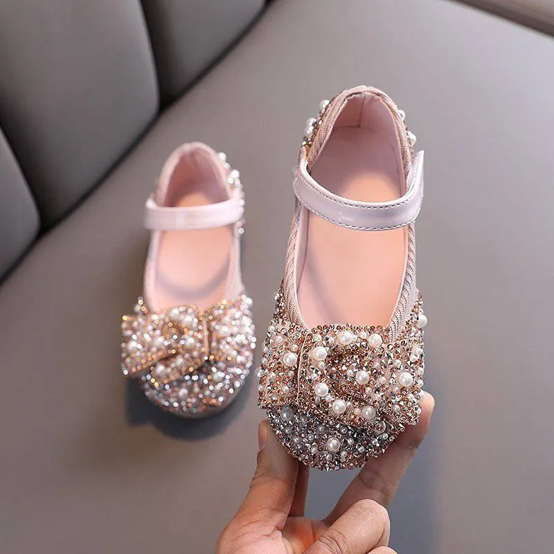 Girls Party Shoes  with Shiny stone