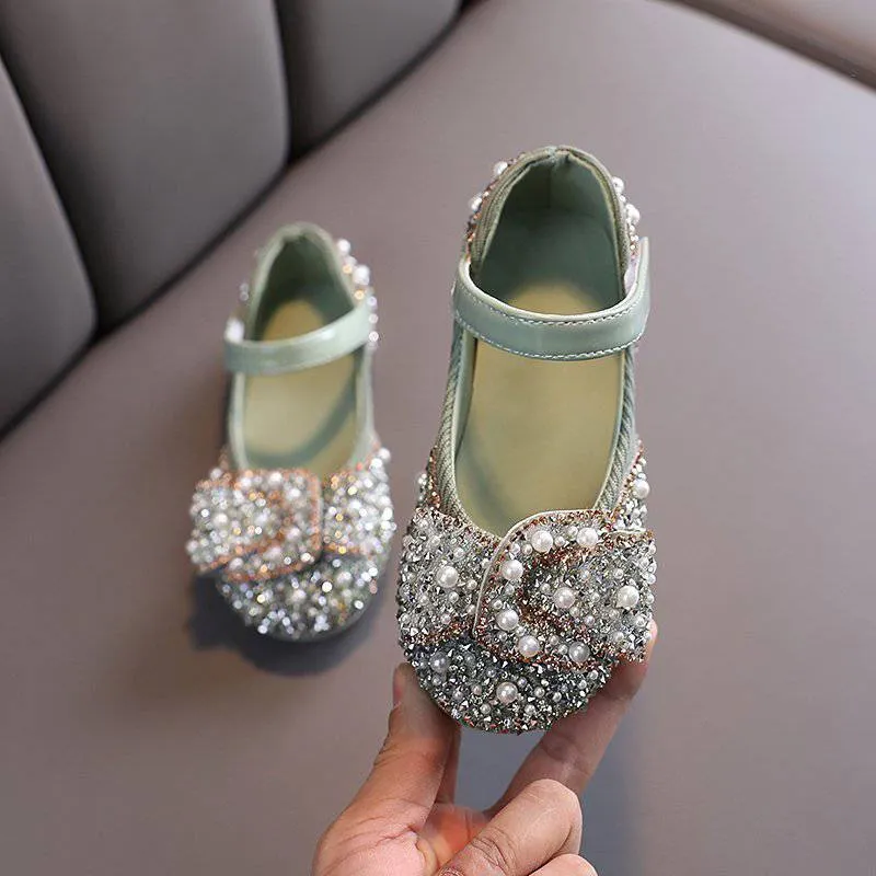 Girls Party Shoes  with Shiny stone