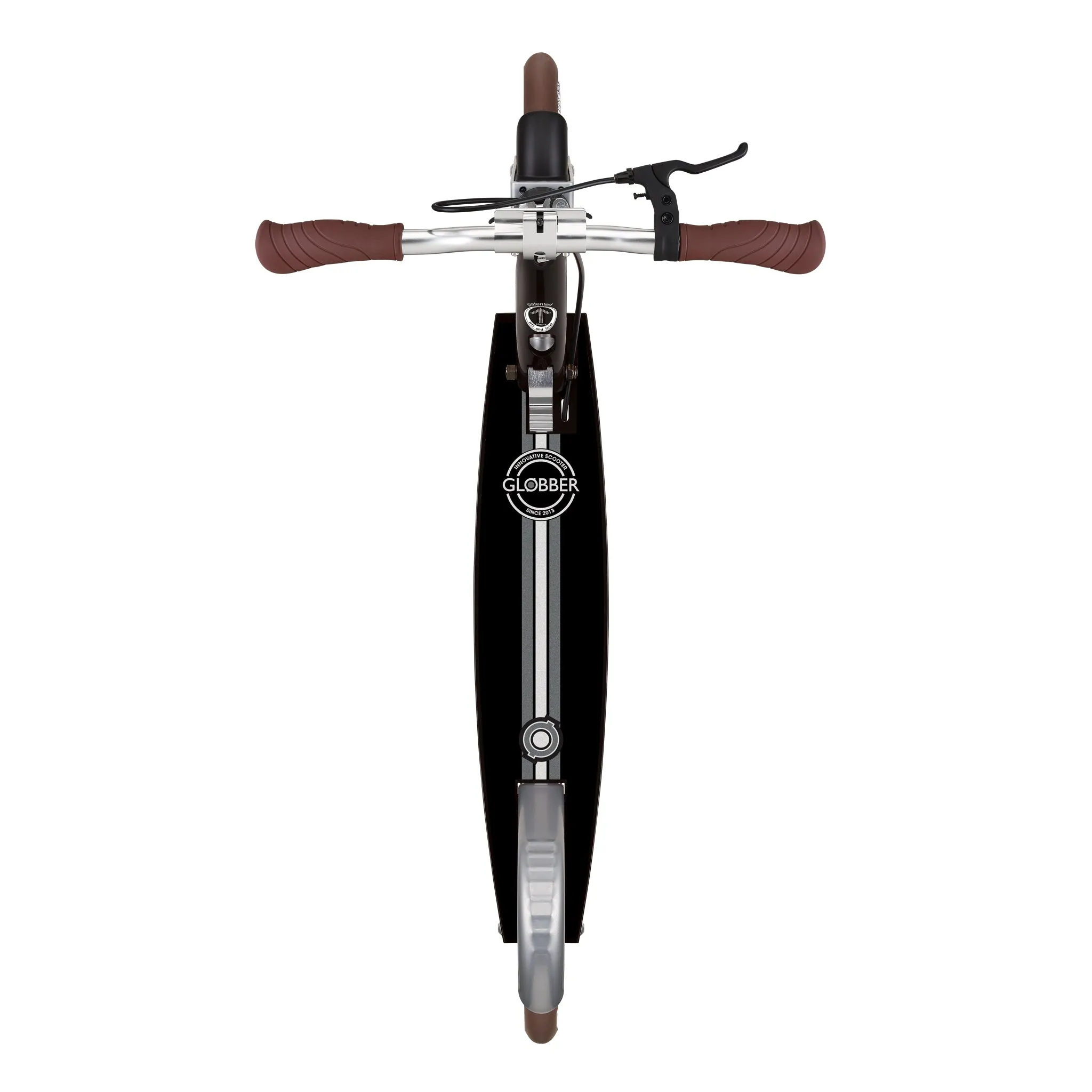 Globber NL 205 Deluxe Foldable Scooter - Vintage Black (8Y )