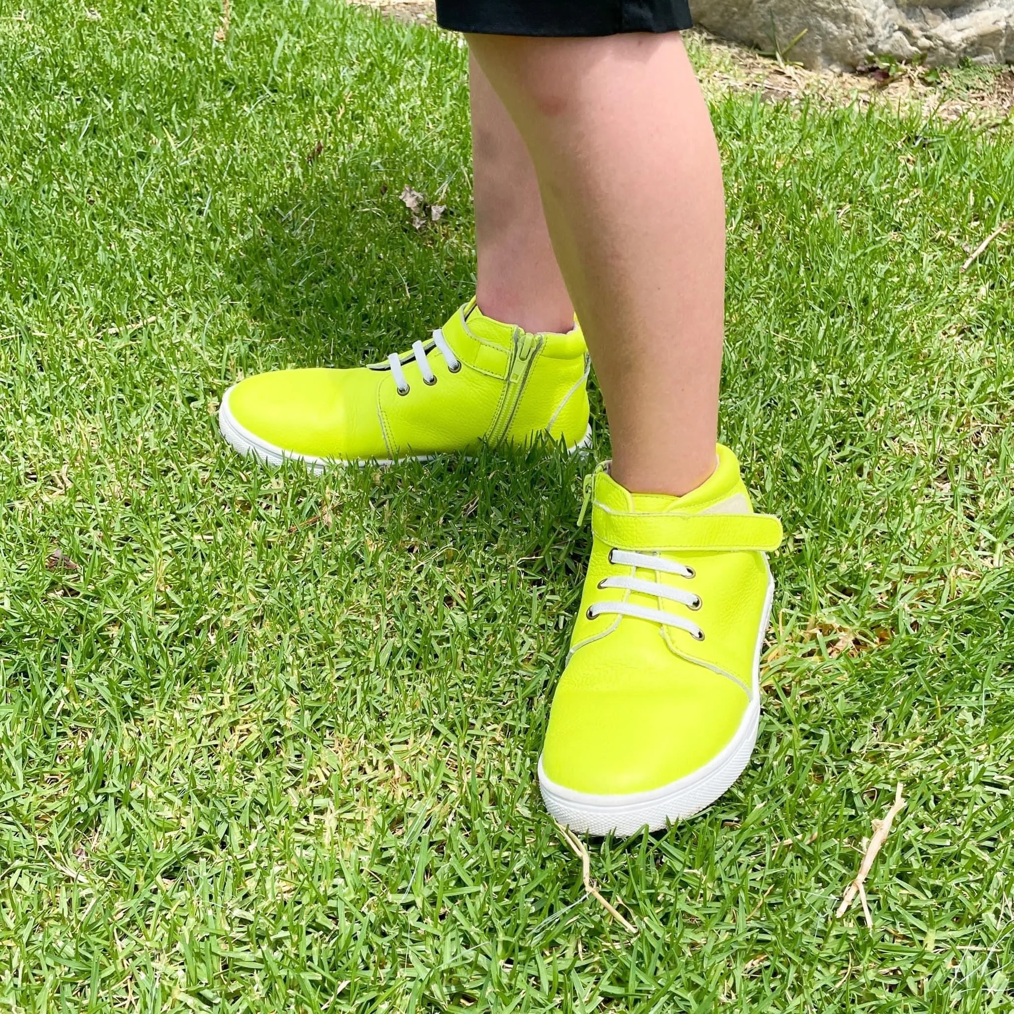 Glow Stick High Top Sneaks