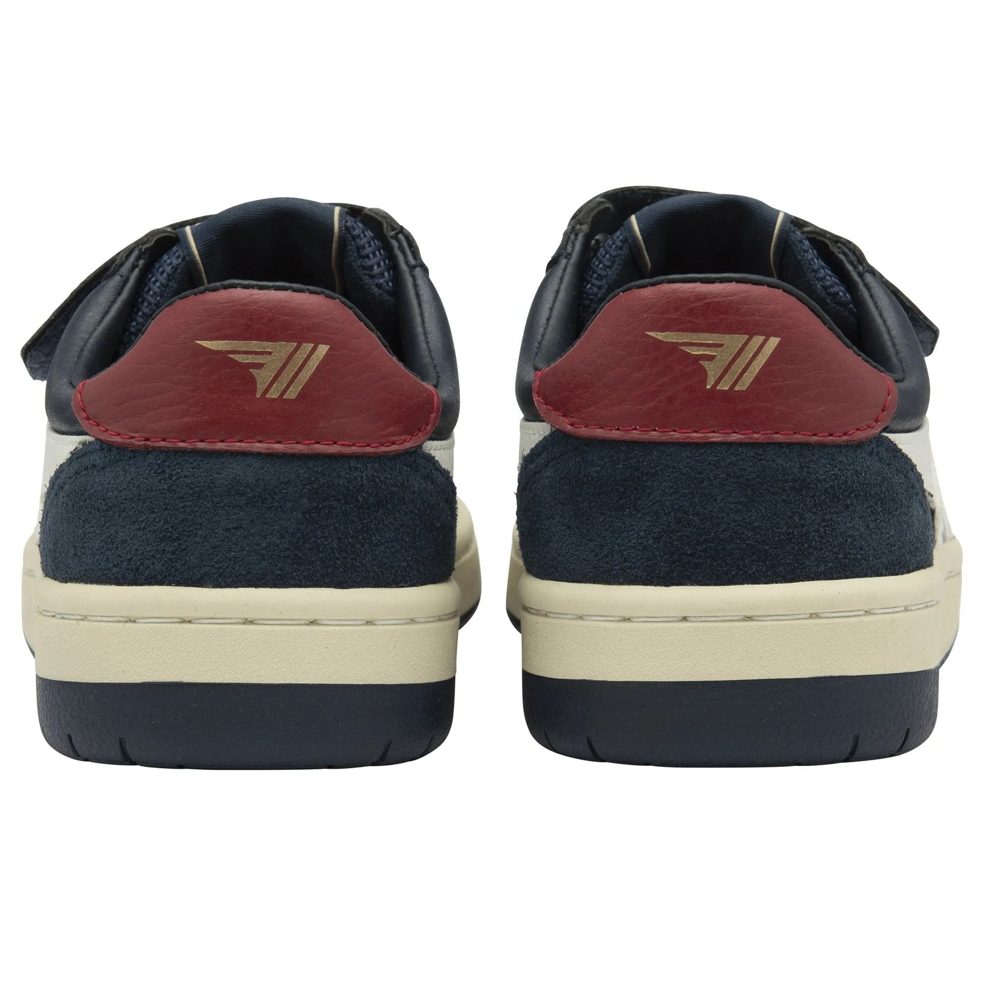 Gola Hawk Strap Kids Navy/Off White/Deep Red