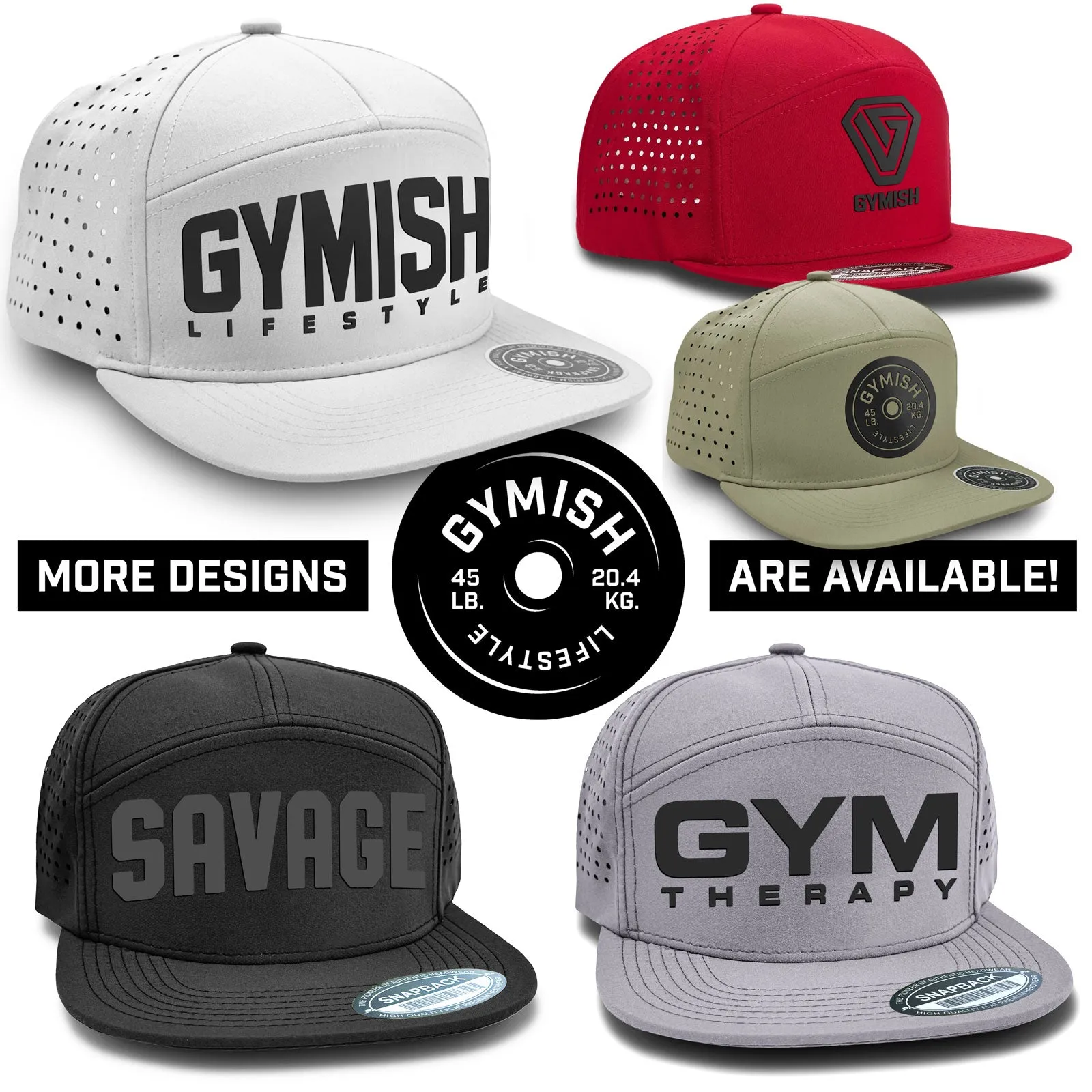 Gymish Workout Gym Hats for Men