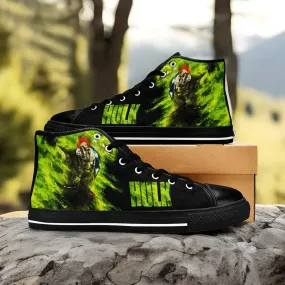 Hulk Ragnarok Warriors Shoes High Top Sneakers for Kids and Adults