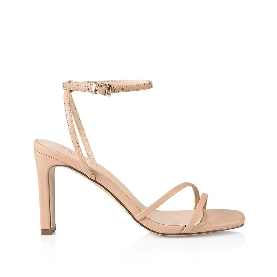 Kimmy Slim Nude Strappy Heel