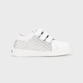 Mayoral Girl's White Detailed Trainers