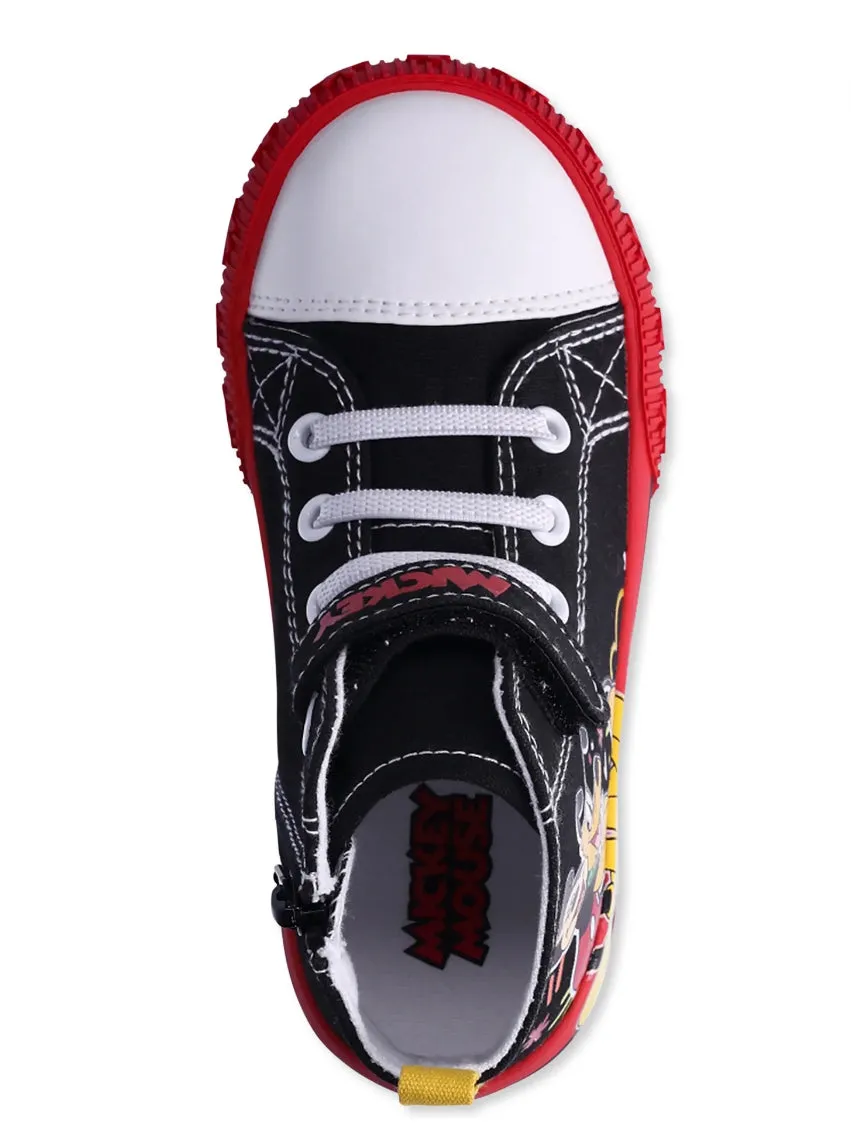 Mickey Mouse Toddler Hi Top Sneakers