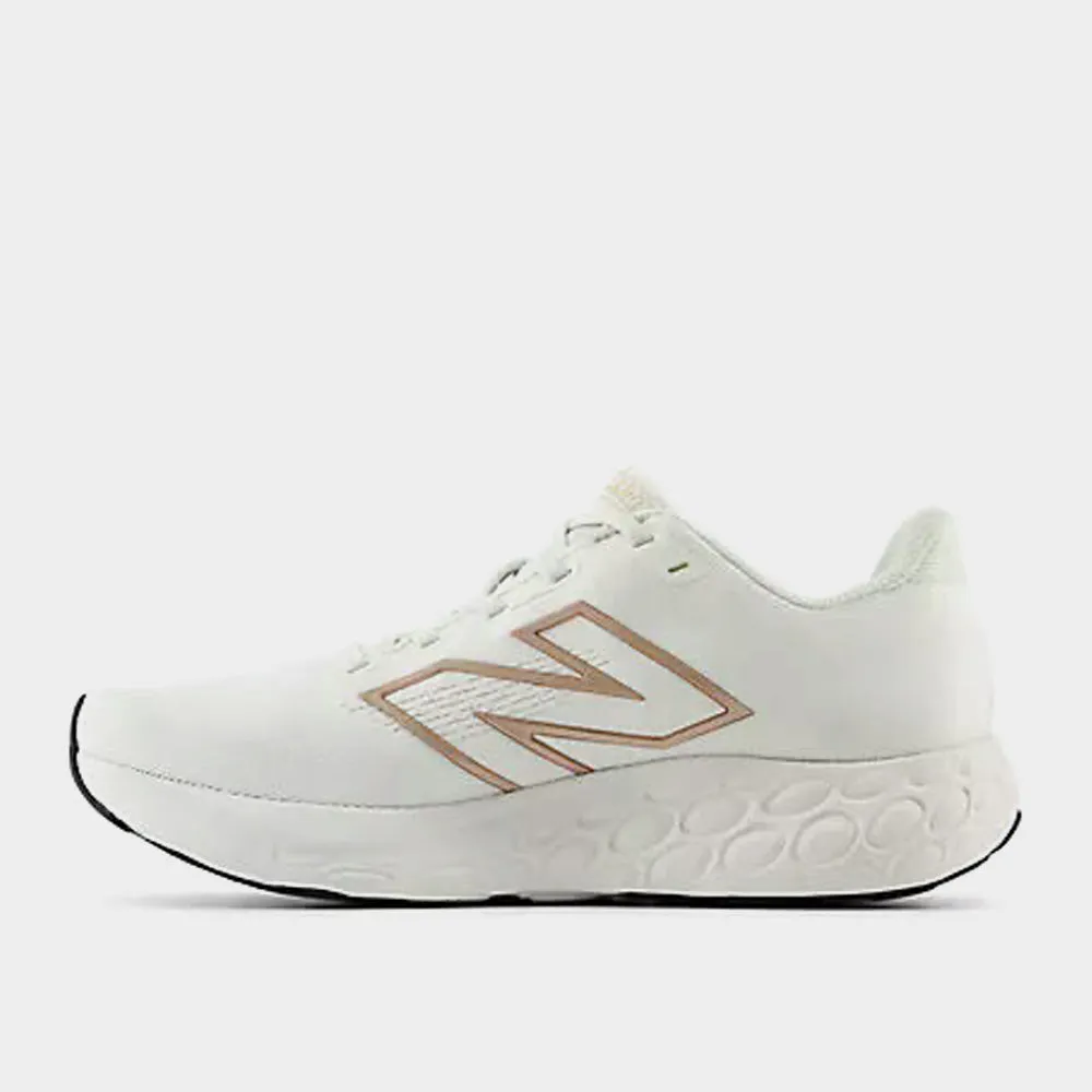 New Balance Womens 680v8 Performance Running White/Gold _ 183290 _ White