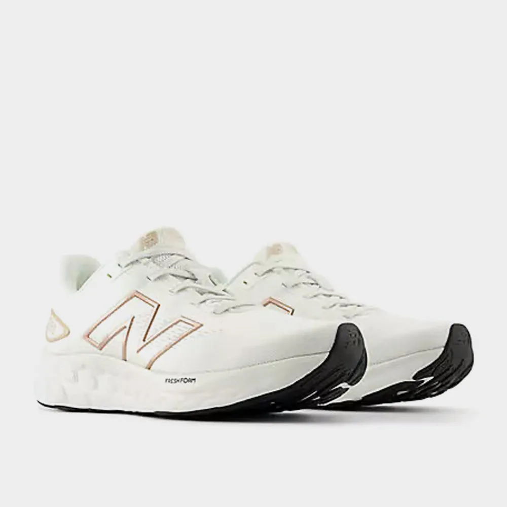 New Balance Womens 680v8 Performance Running White/Gold _ 183290 _ White