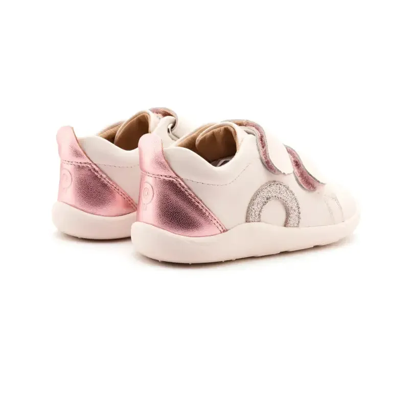 Oldsoles Pink Glam First Walker Velcro Sneaker 805