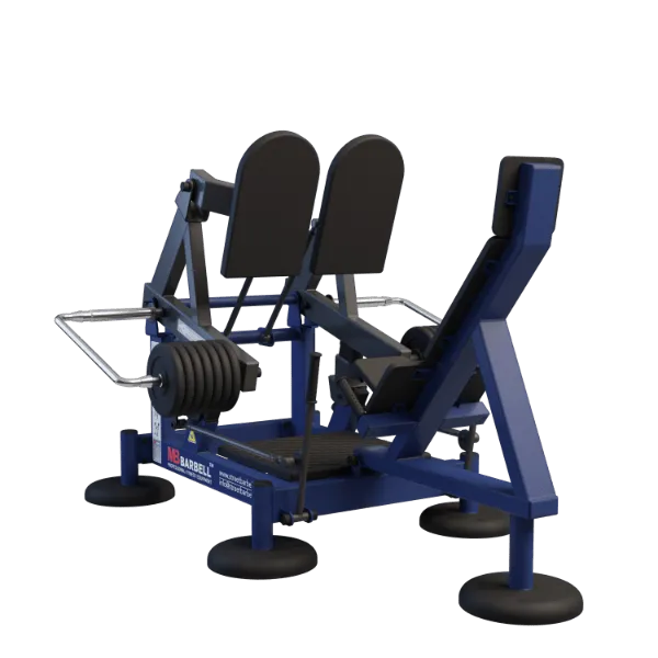 OUTDOOR FITNESS EQUIPMENT STREETBARBELL LEG PRESS