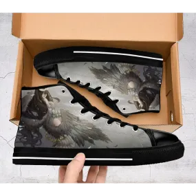 Overlord Beauty Albedo Guardian Overseer Shoes High Top Sneakers for Kids and Adults
