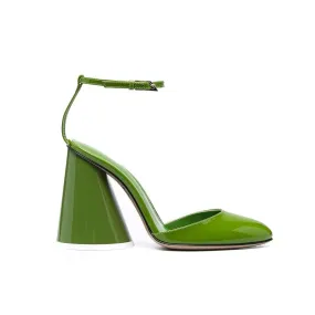 RUETT Ankle Strap Block Heel Sandals