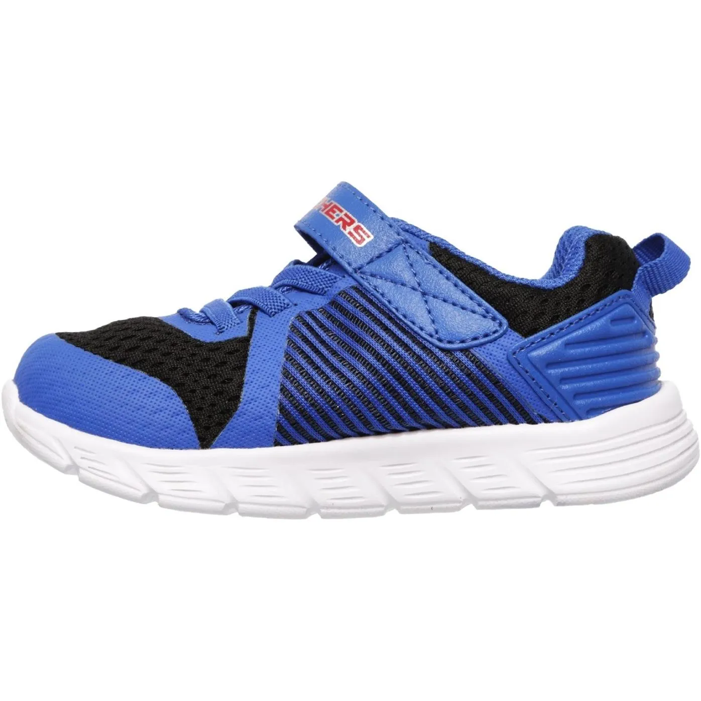 Skechers Comfy Flex Hyper Stride Touch Fastening Trainer