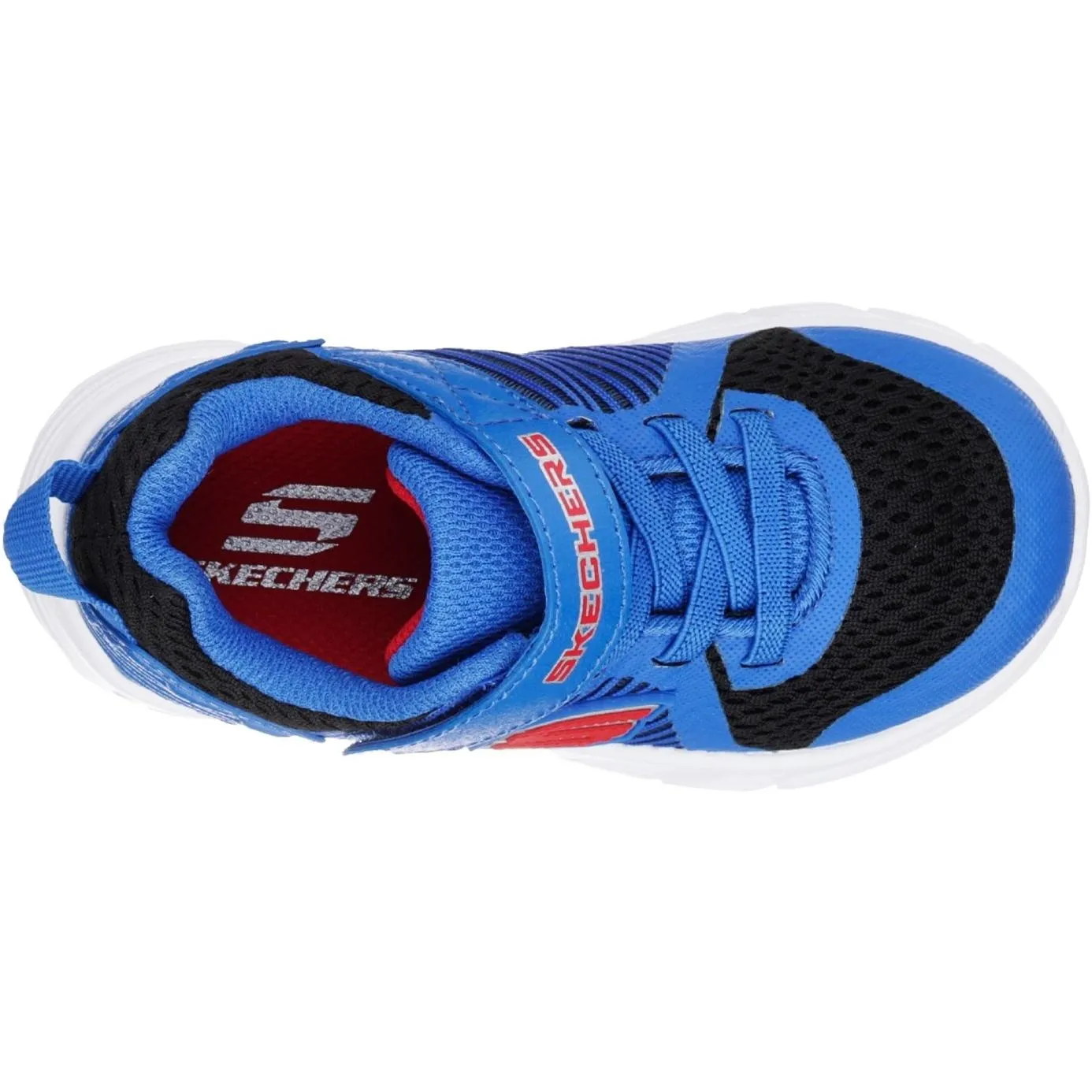 Skechers Comfy Flex Hyper Stride Touch Fastening Trainer