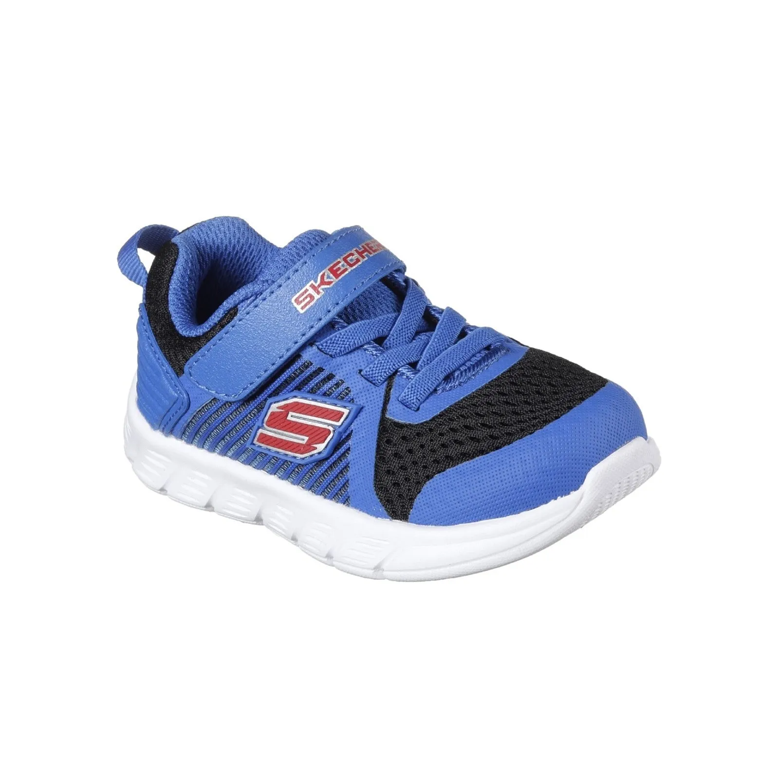Skechers Comfy Flex Hyper Stride Touch Fastening Trainer