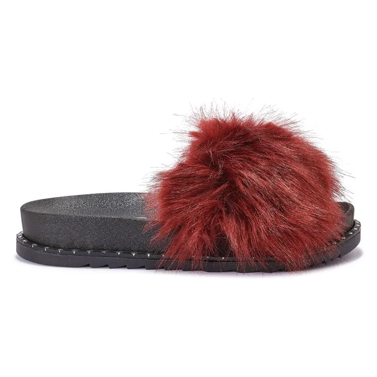 SLIDE1 FUR SLIDER SLIP ONS