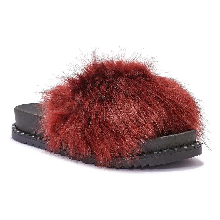 SLIDE1 FUR SLIDER SLIP ONS