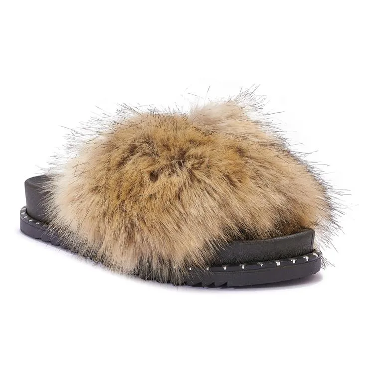 SLIDE1 FUR SLIDER SLIP ONS