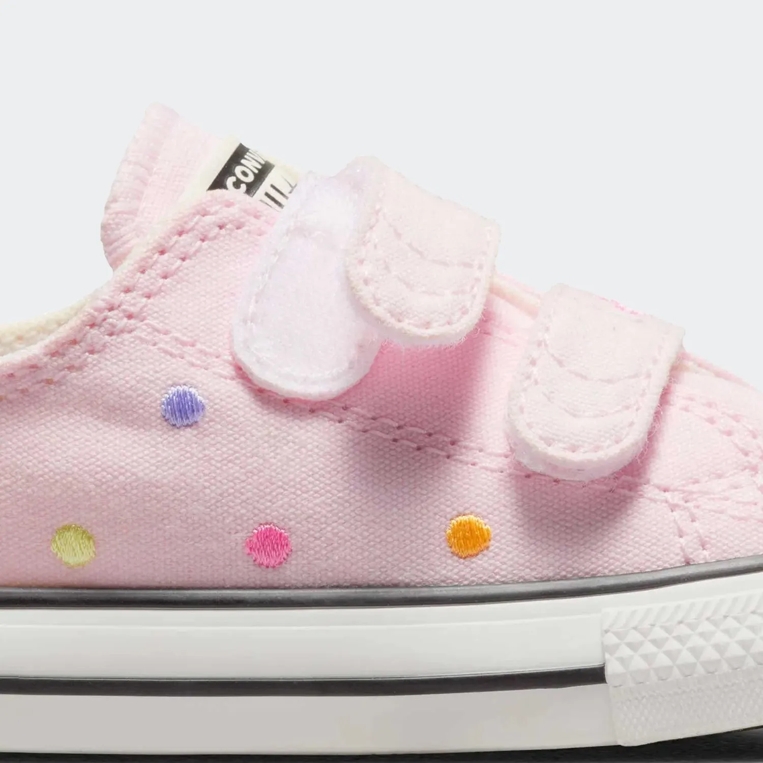Toddler Converse Chuck Taylor Polka Dots Canvas Easy On Shoes
