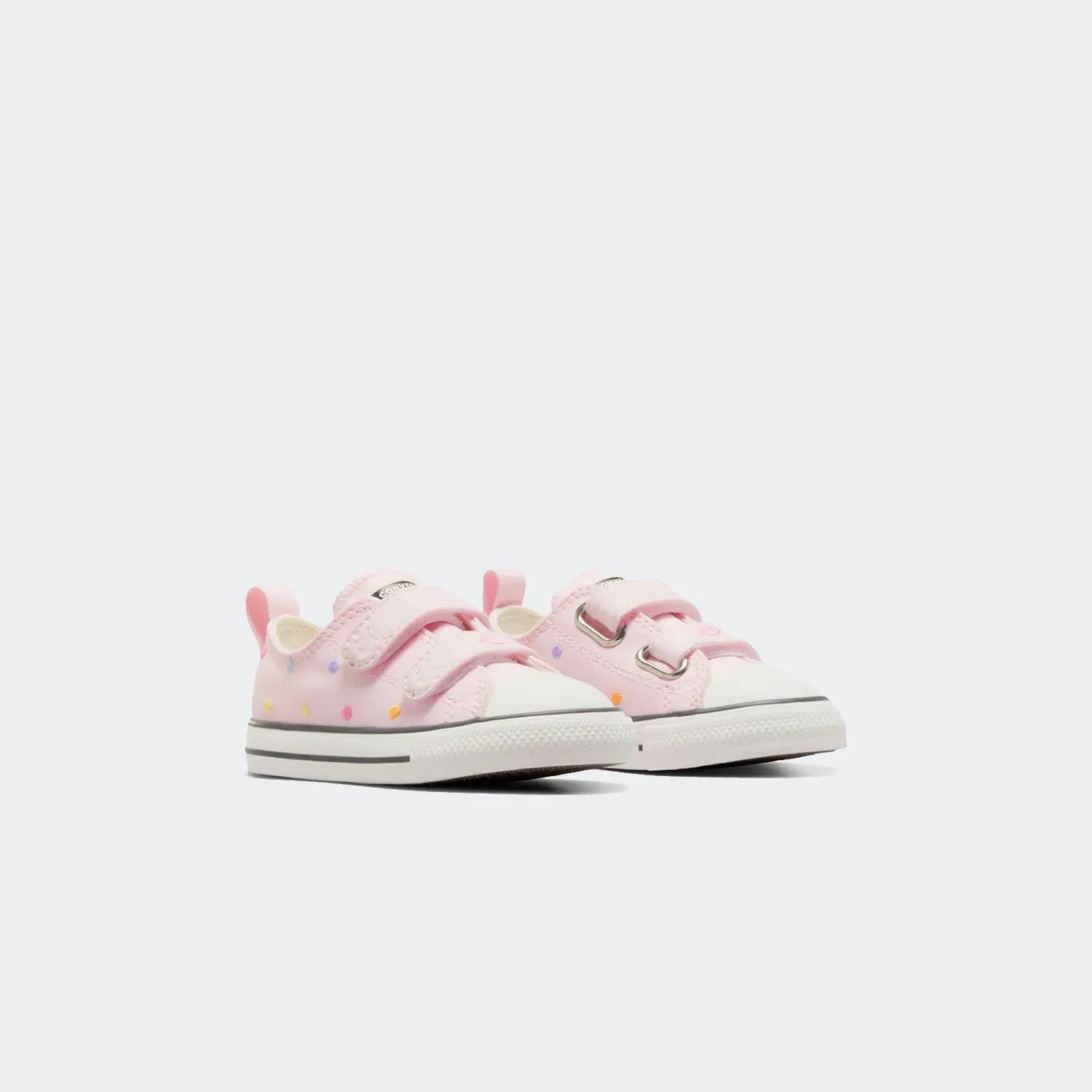 Toddler Converse Chuck Taylor Polka Dots Canvas Easy On Shoes