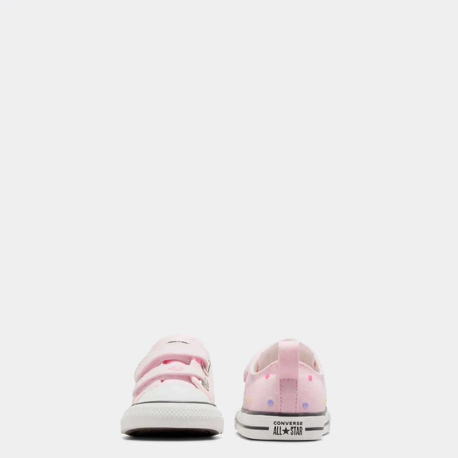 Toddler Converse Chuck Taylor Polka Dots Canvas Easy On Shoes