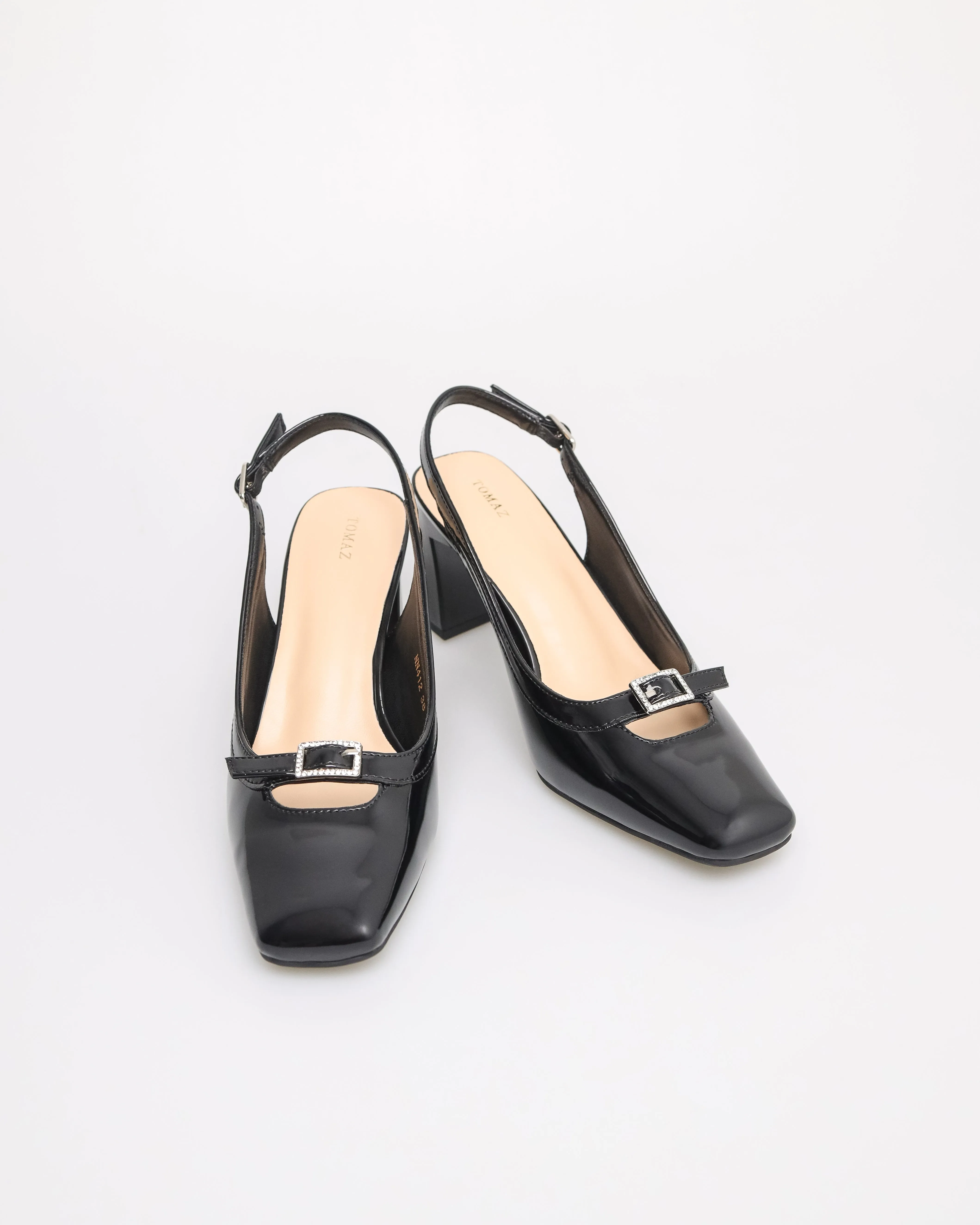 Tomaz NN412 Ladies Ballerina Slingback Heels