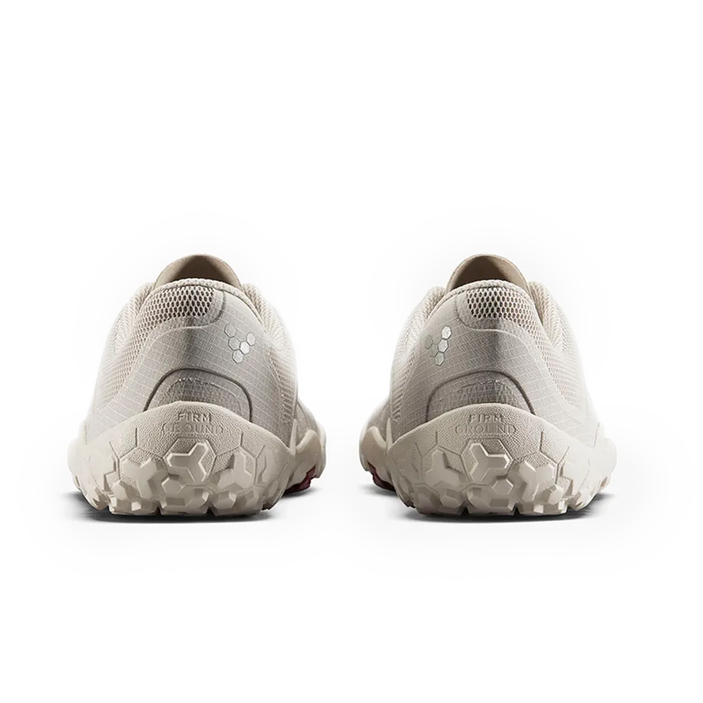 Vivobarefoot Primus Trail FG 3.5 Mens Silver Birch