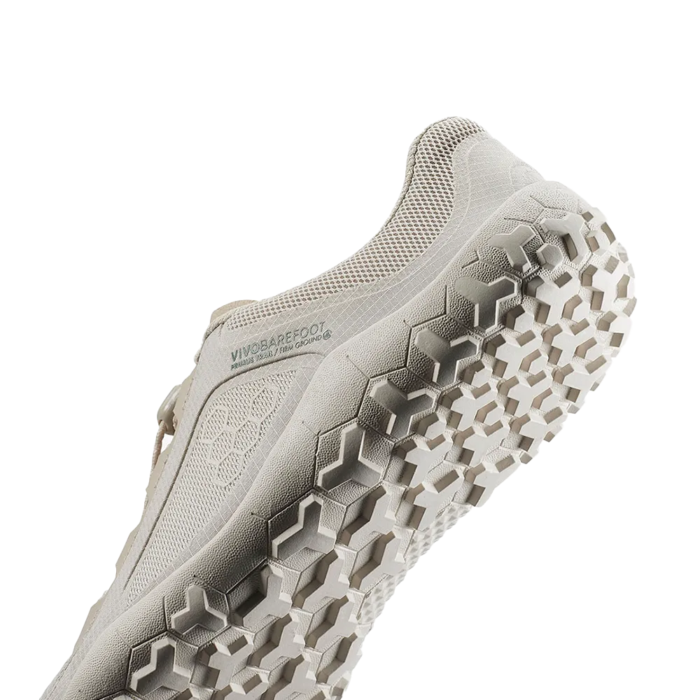 Vivobarefoot Primus Trail FG 3.5 Mens Silver Birch